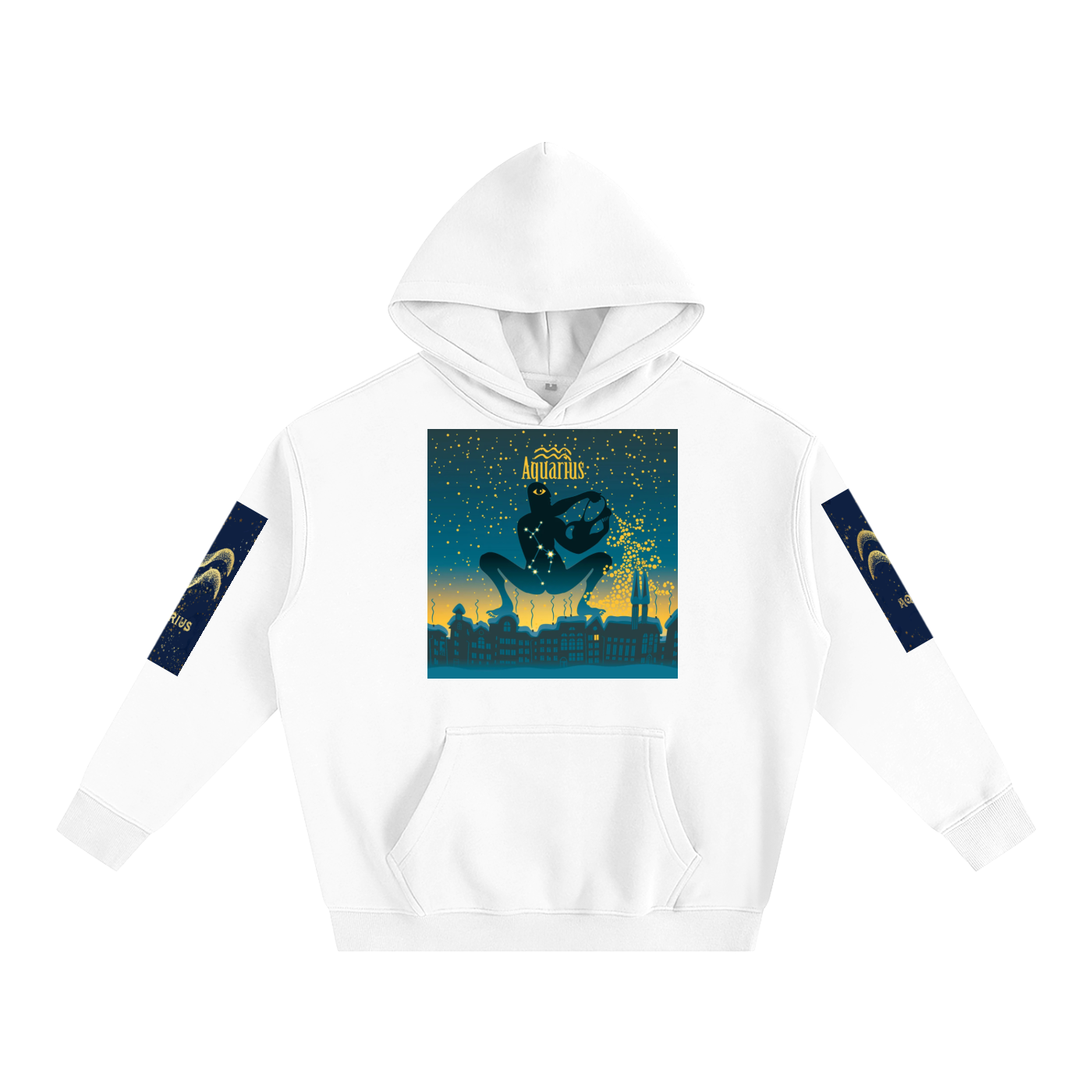 Zodiac,Hoodie,Aquarius 