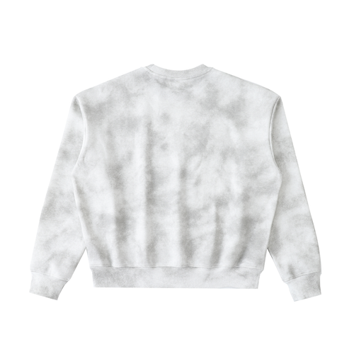 Dirty Washed Boxy Fleeced Sweatshirt