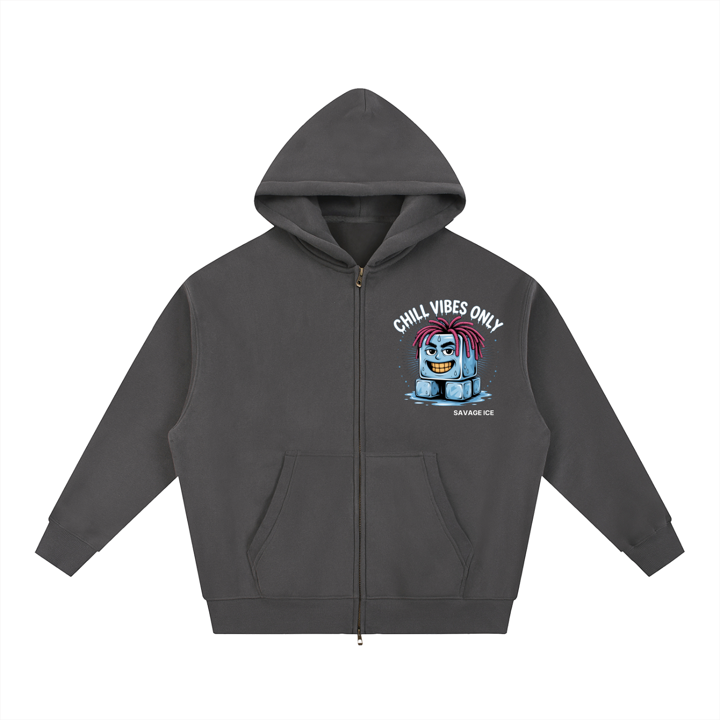 Essential Oversized Fleece Boxy Hoodie