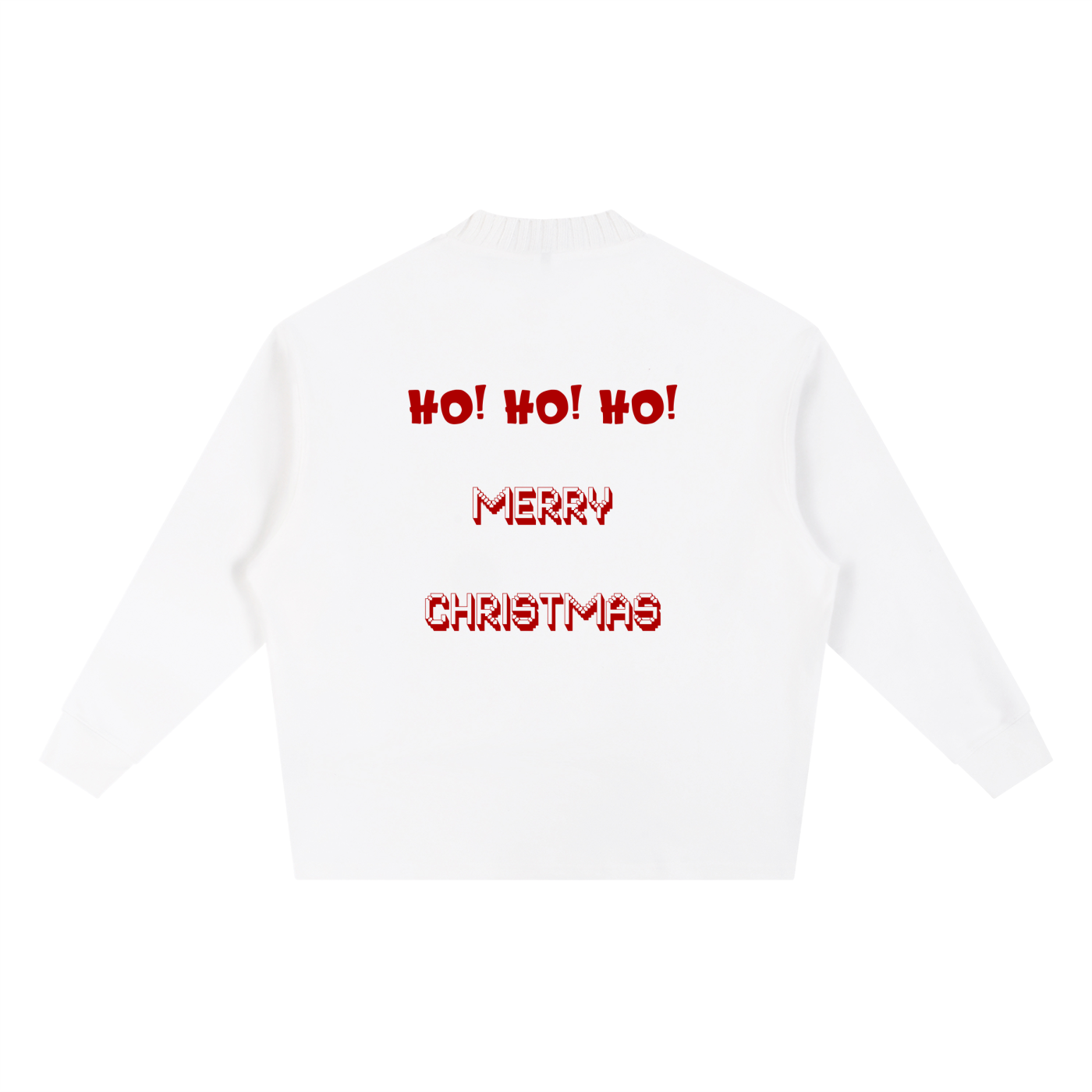 Knitted Round Neck Oversize Sweatshirt